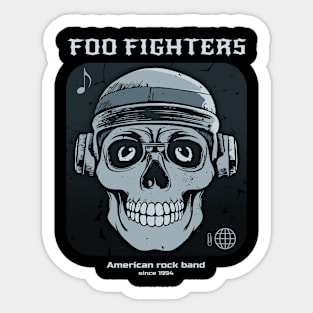 foo fighters Sticker